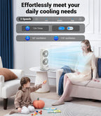 Ventiladores de refrigeración de torre personal que soplan aire frí...