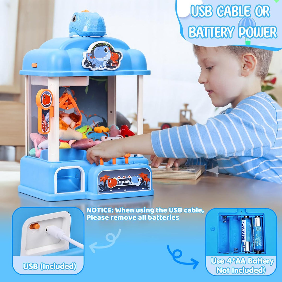 CWLAKON - Máquina de Garras para Niños, Juguetes de Dinosaurio para...
