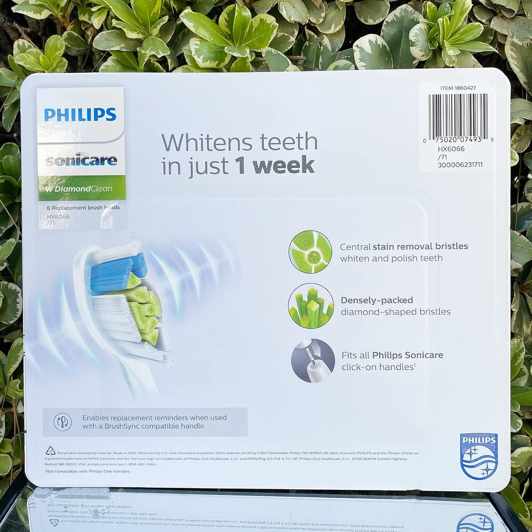 Philips Sonicare DiamondClean Cabezales de cepillo estándar 6 unida...
