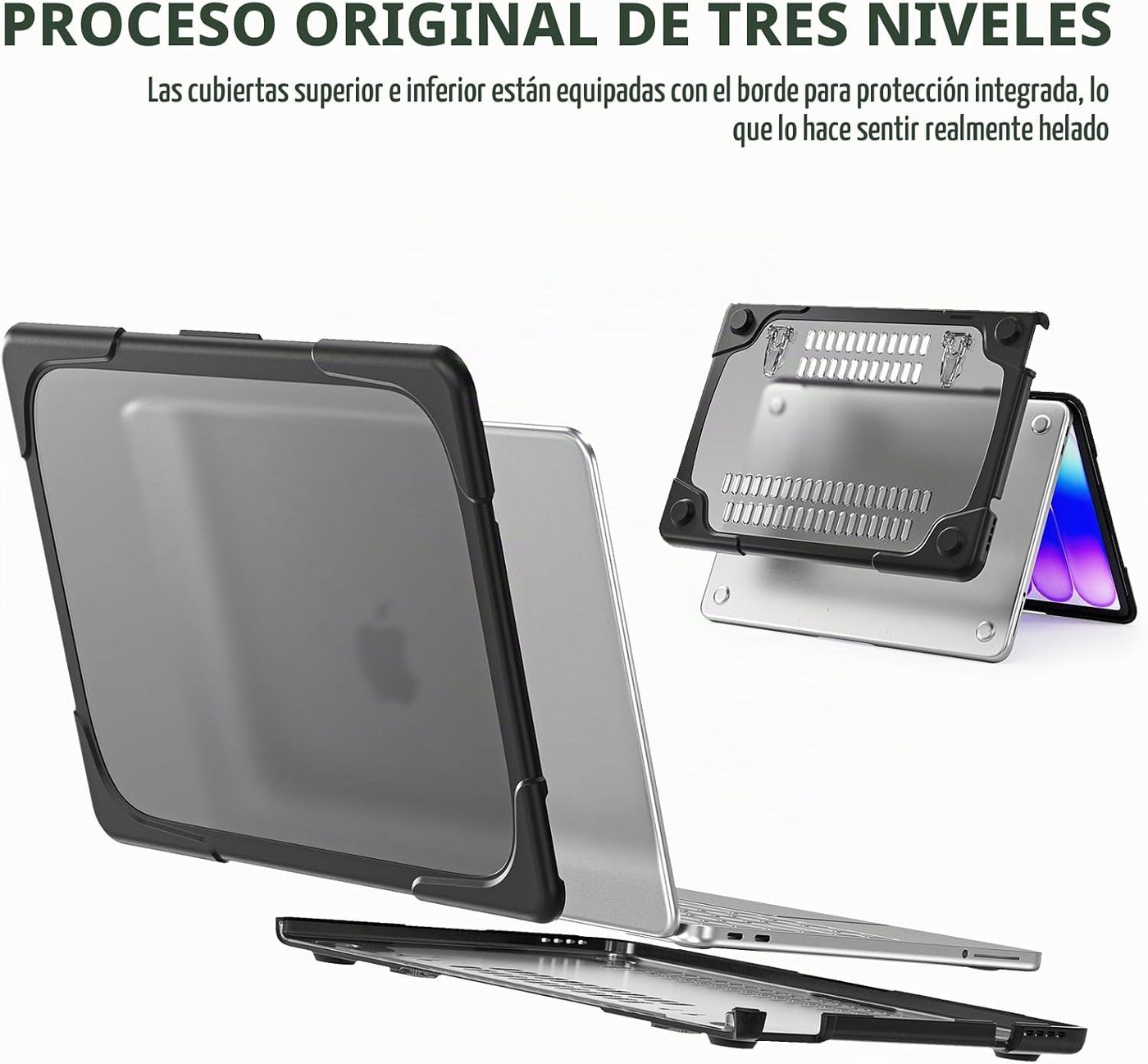 Batianda Funda resistente para MacBook Neo de 13 pulgadas, versión...