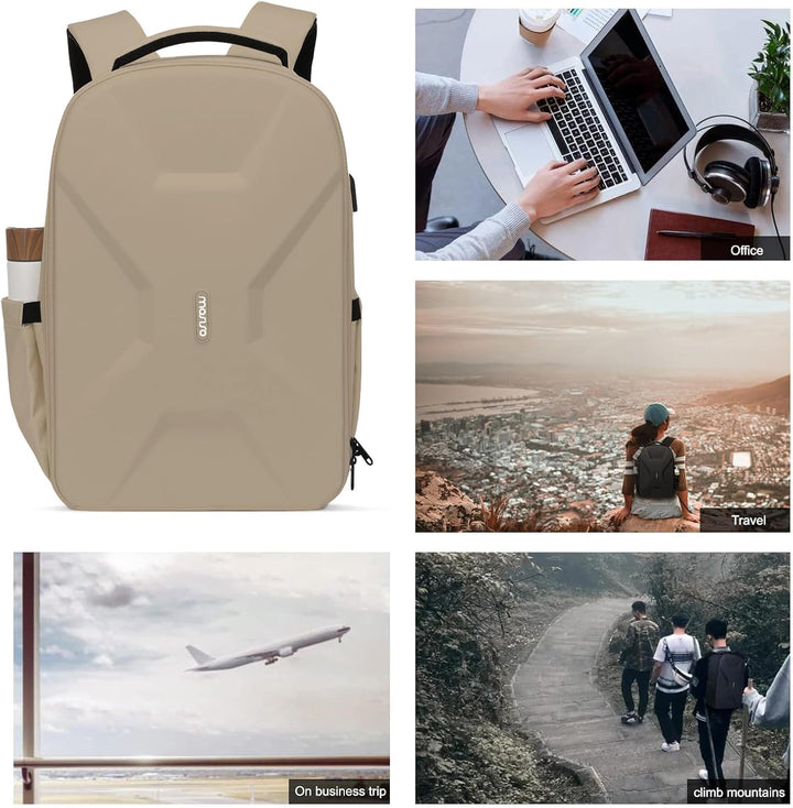 MOSISO Mochila para laptop de 15.6-16 pulgadas de 35L con puerto de...