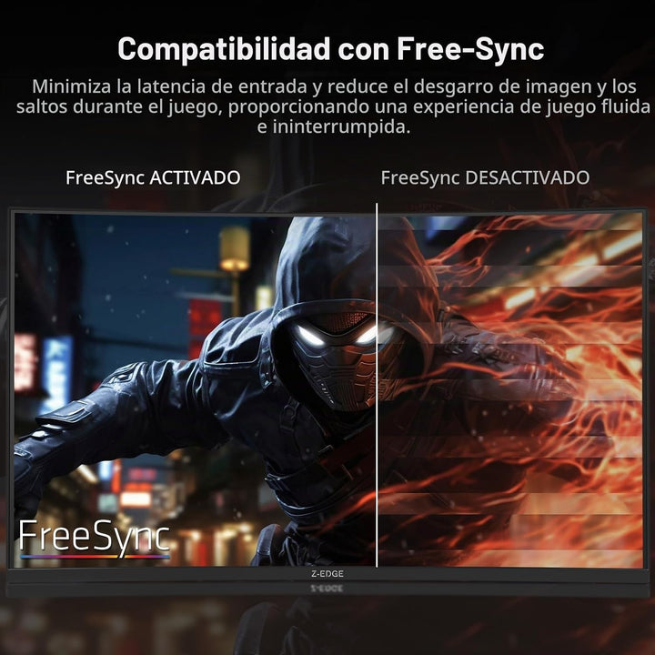 Z-Edge - Monitor curvo para juegos de 32 pulgadas, monitor curvado...