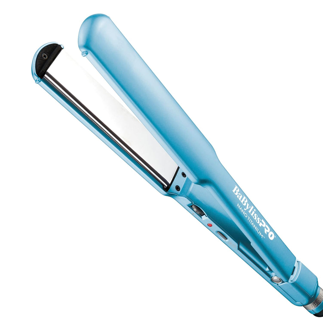 BabylissPRO Nano Titanium Ultra-Thin Hair Straightener, Professiona...