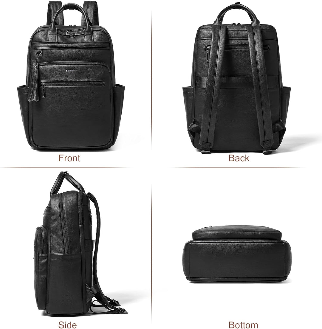 Shrrie: mochila para laptop de mujer de 15.6 pulgadas, mochila de c...
