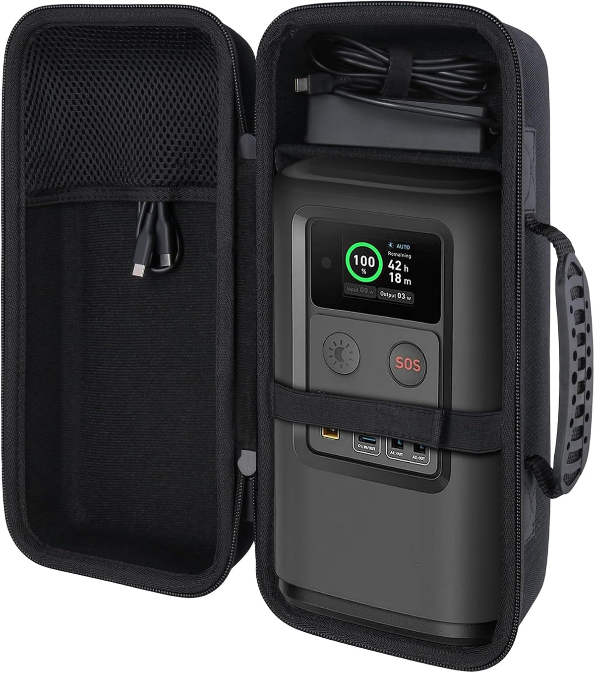 co2CREA Funda de viaje rígida compatible con Anker PowerCore Reserv...