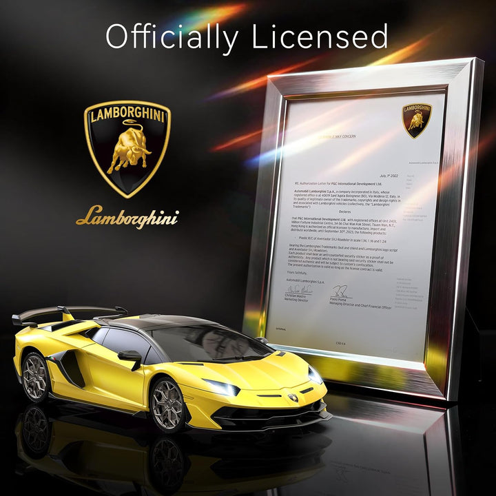 AEROQUEST Lamborghini - Auto a control remoto Lamborghini, escala 1...