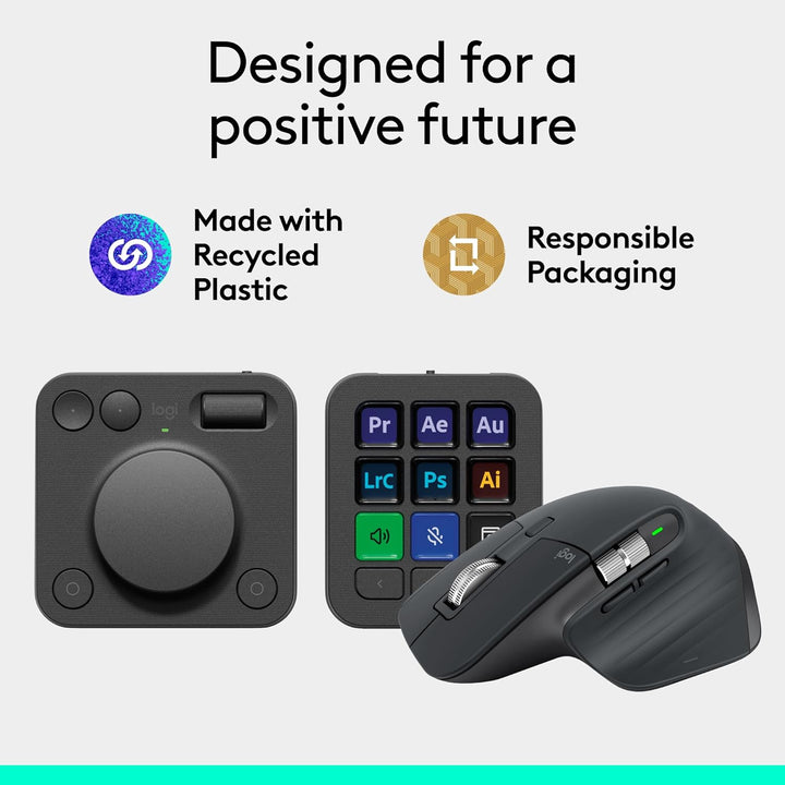 Logitech MX Master 3S Mouse Inalámbrico Edición Estándar con Recept...