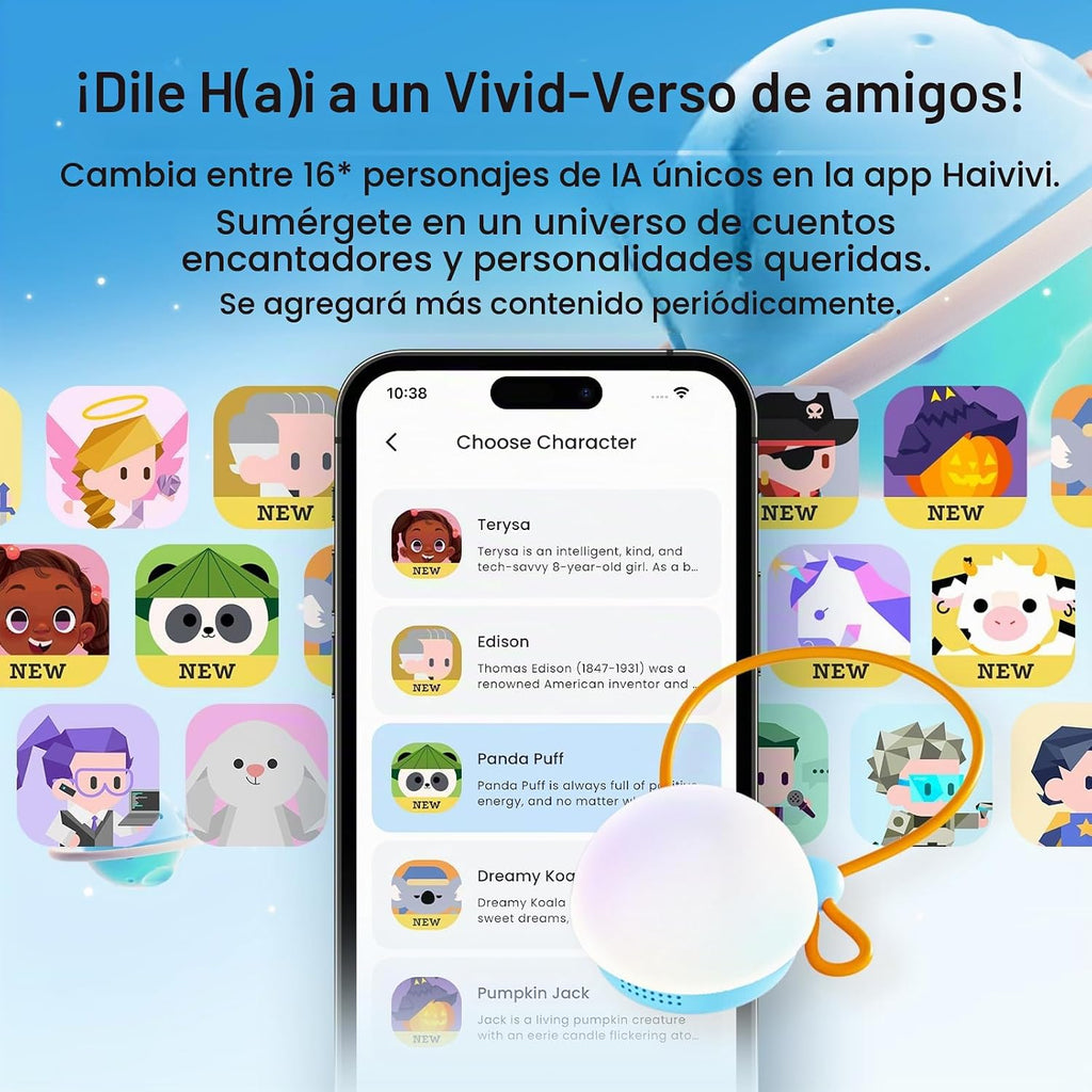 Juguetes de IA para niños, regalo de compañero de IA que habla de