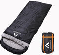 Londtren - Sacos de dormir grandes de 0 grados para adultos, saco de dormir para clima frío, para camping, invierno, por debajo de cero, 20 15, de franela, grande y alto, XXL