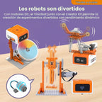 Creator Kit para VinciBot, 434+ Piezas Set de Construcción STEM Edades 8-12