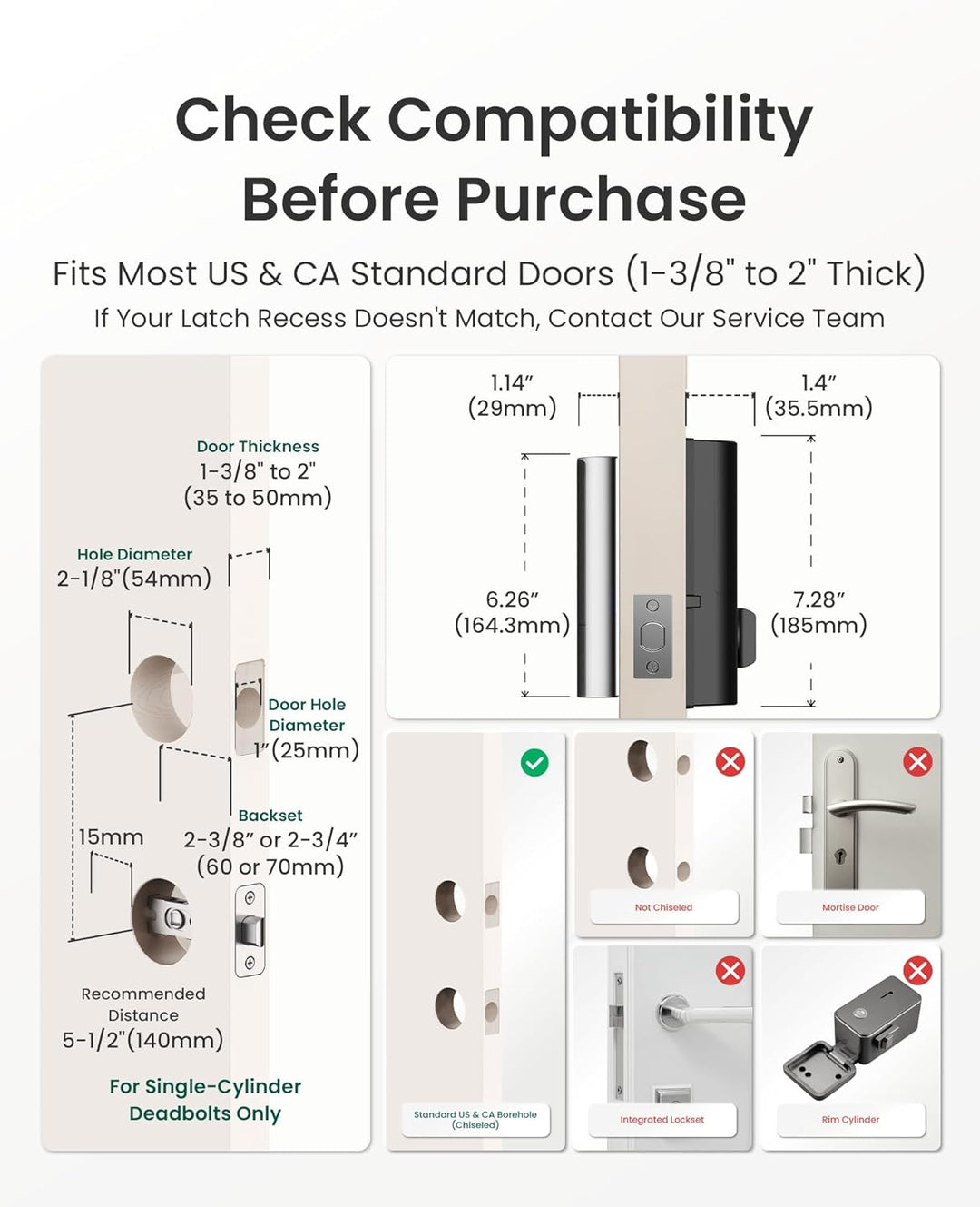 DESLOC Smart Lock K120 con huella digital GPT 3D, batería de 15,000...