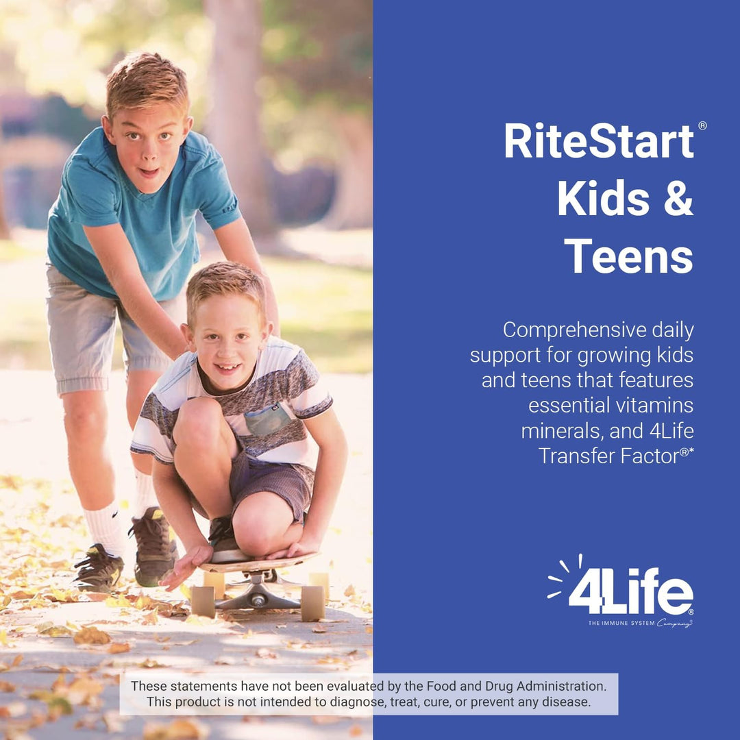 4Life - RiteStart Kids and Teens - Suplemento multivitamínico con v...