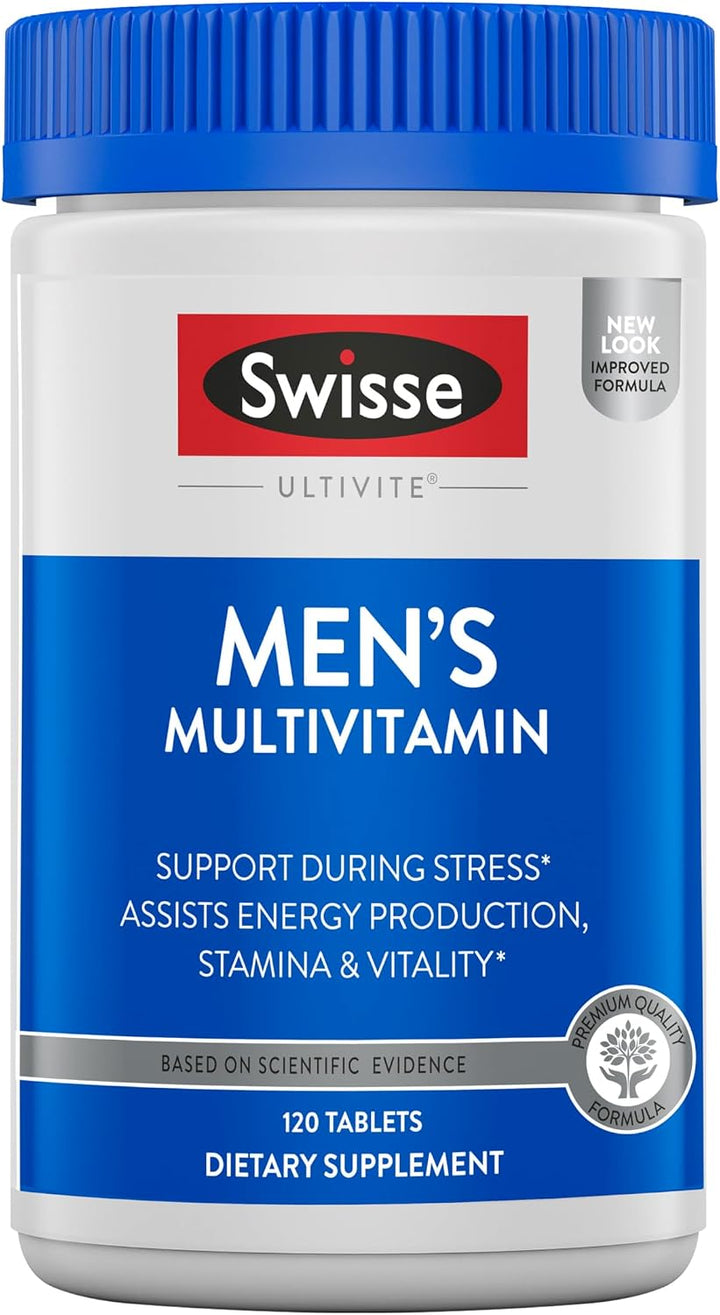 Swisse Ultivite Multivitaminas diarias para hombres | 50 vitaminas,...