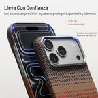 pitaka Funda para iPhone 18 Pro de 6.3" con sensación sin funda, puesta de