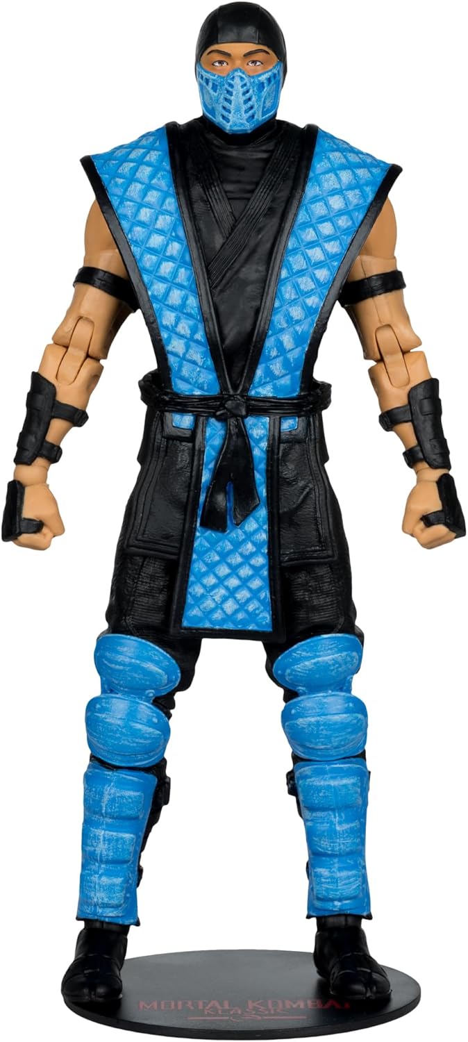McFarlane Toys - Figura de acción Mortal Kombat Klassic Sub-Zero de...