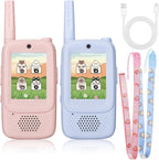 Walkie Talkies de video para niños paquete de 2