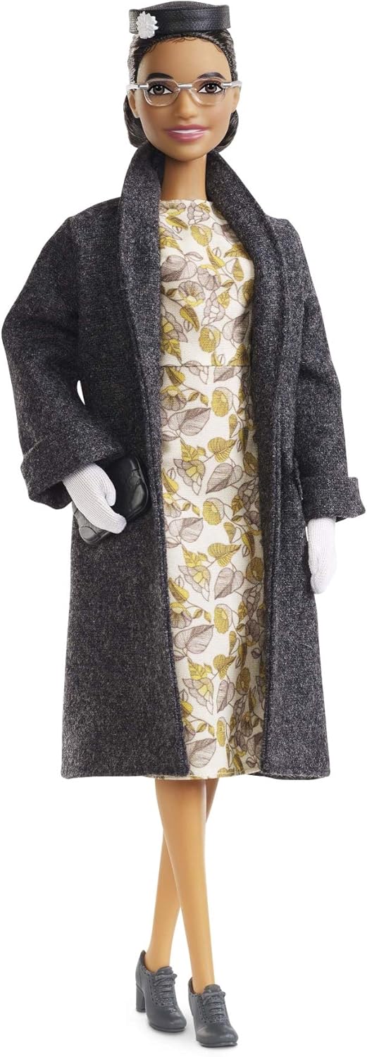 Barbie Inspiring Women Series Rosa Parks - Muñeca coleccionable con...