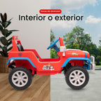 Paw Patrol - Jeep de paseo infantil de 12 V con batería recargable