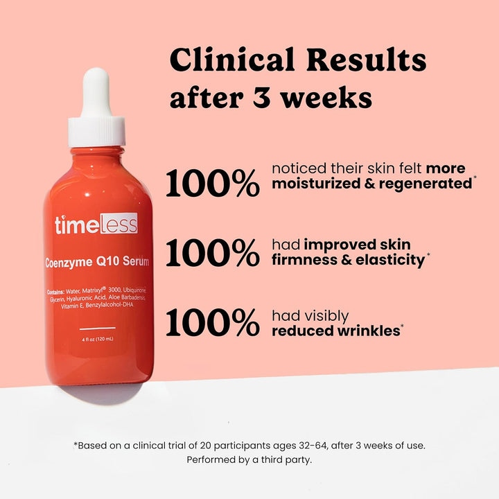 Timeless Skin Care Coenzyme Q10 Serum - Suero para el cuidado de la...