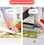 Fullstar Pro - Picador de verduras y espiralizador original, herramienta de