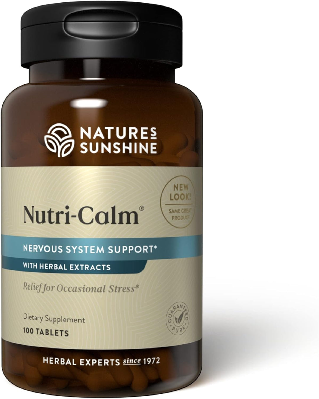 Tabletas Nature's Sunshine Nutri-Calm, contiene 100 tabletas