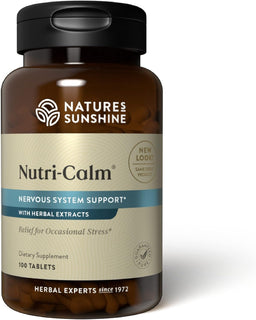 Tabletas Nature's Sunshine Nutri-Calm, contiene 100 tabletas