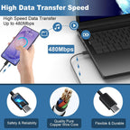 Cargador súper rápido USB C de 45 W, cargador tipo C de carga rápida con
