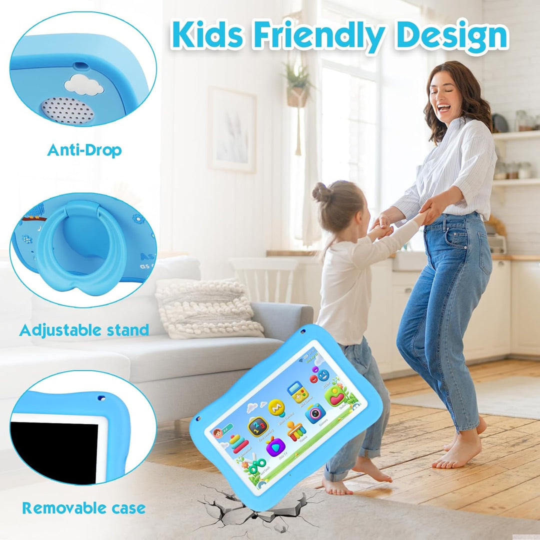Tableta para niños de 32 GB para niños de 3 a 7 años con mucho cont...