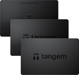 TANGEM Paquete de 3 carteras, billetera criptográfica segura, almac...