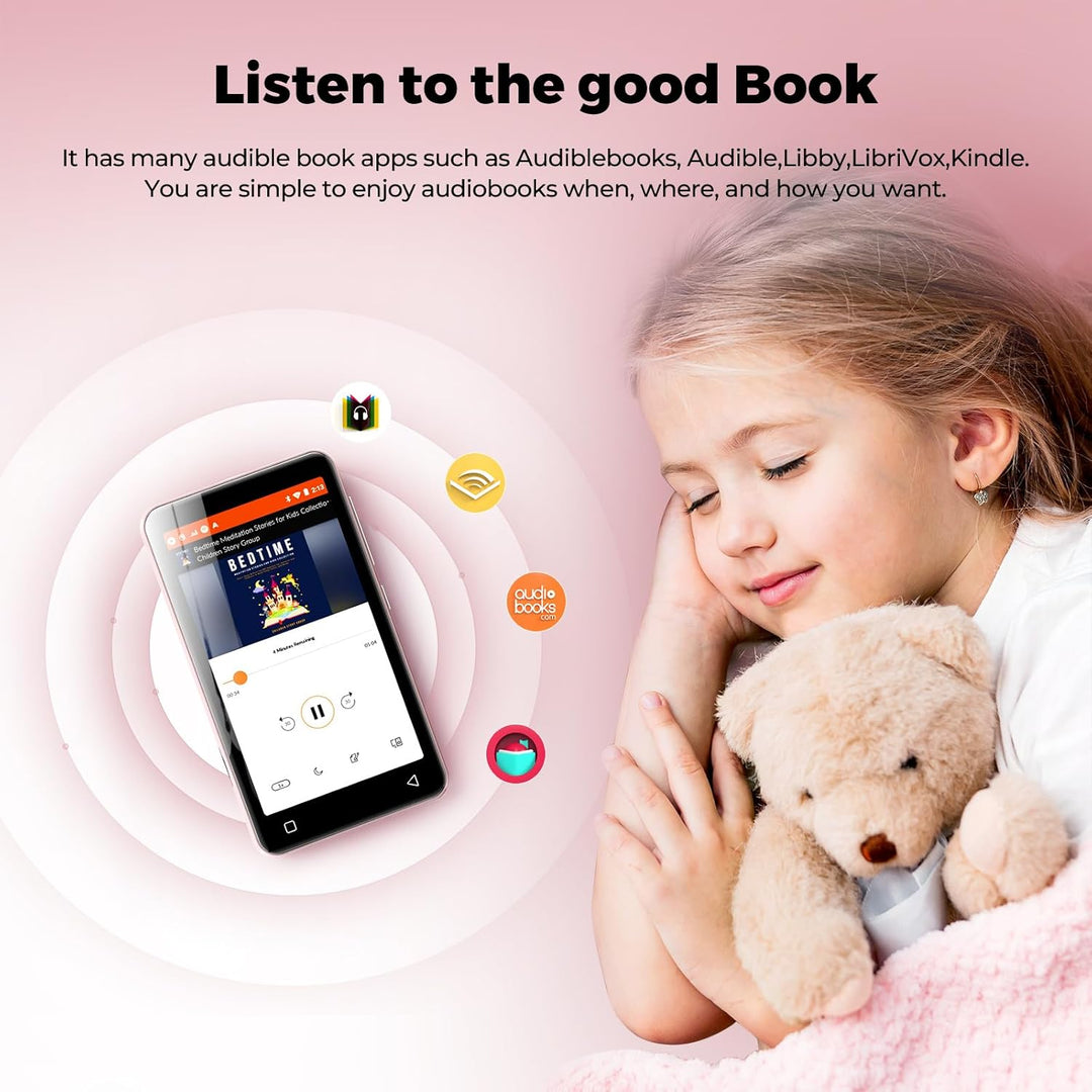 Reproductor de MP3 de 160 GB con Bluetooth y WiFi, reproductor de m...