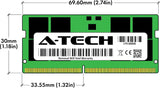 A-Tech 16GB DDR5 5600MHz PC5-44800 CL46 SODIMM 1.1V Módulo de actua...