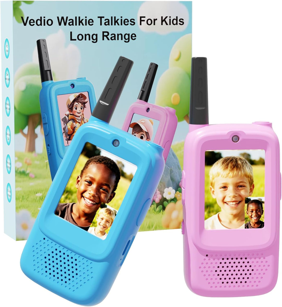 Walkie Talkies de video para niños juguetes de