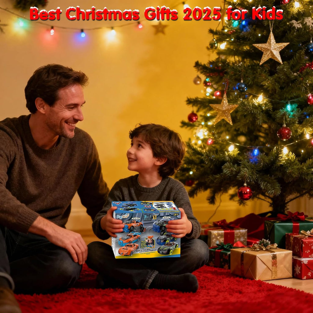 Pup Go 43 piezas de coches de construcción para niños de 3, 4, 5, 6, 7, 8