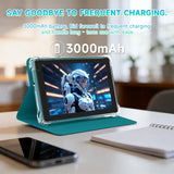 WUIUHOU Tablet Android 15 de 7 pulgadas, tableta con funda, 8 GB de...