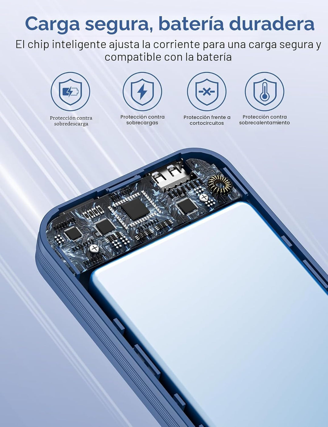 citicr Cargador portátil con cargador portátil, 10000 mAh PD20W USB...