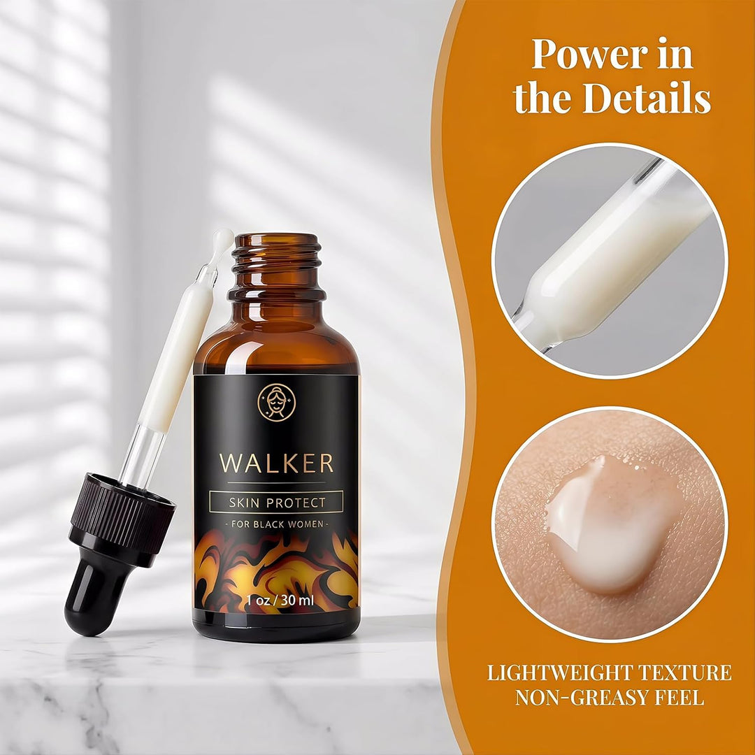 Walker Skin Protect - Suero facial reafirmante natural para reducir...