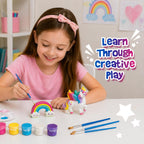 Kit de pintura de unicornio Mini World, manualidades y manualidades para