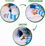 Skillmatics Animales divertidos de aluminio, kit de arte y manualidades