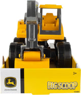 TOMY John Deere Sandbox Big Scoop Excavadora de juguete con cama de...