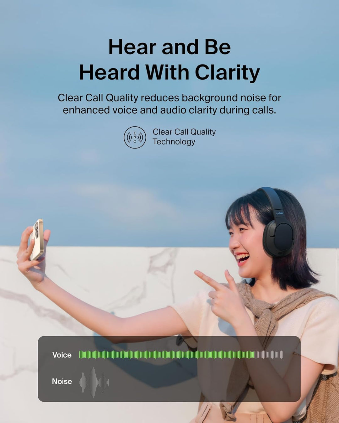 Belkin SoundForm Surround Auriculares Bluetooth sobre la oreja \u20...