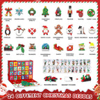HOGOKIDS Calendario de Adviento adornos de Navidad juego