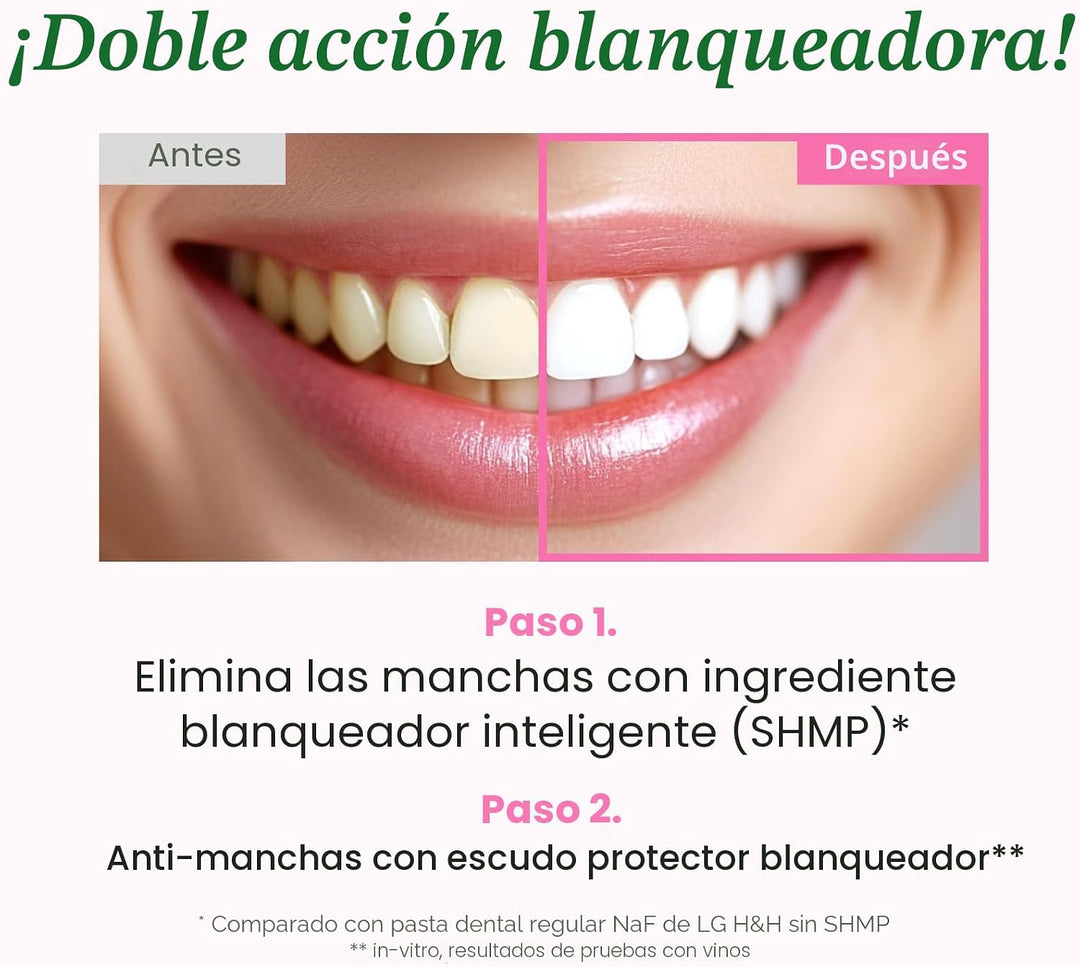 Euthymol - Pasta dental blanqueadora (110ml) - Eliminación de manch...