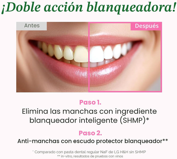 Euthymol - Pasta dental blanqueadora (110ml) - Eliminación de manch...