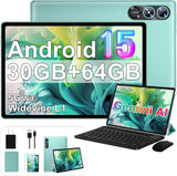 Tableta 2025 con Android 15 de 10 pulgadas con teclado de 30 GB de...