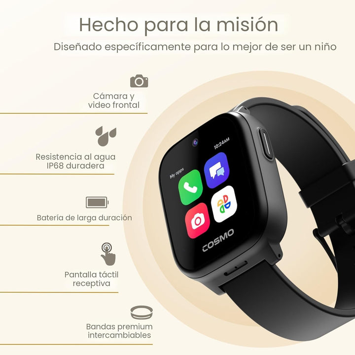 JrTrack 5 Kids Smart Watch de Cosmo El mejor reloj de