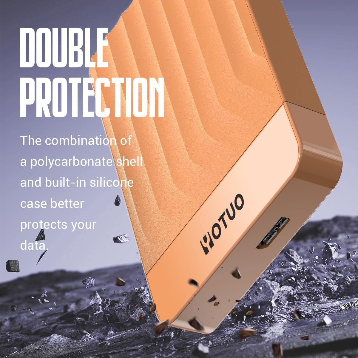 YOTUO Disco Duro Externo Portátil Expansión de Almacenamiento HDD M...