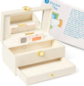 Caja de memoria, caja de memoria grabable con módulo de grabadora de voz extraíble, caja de recuerdo decorativa para fotos y joyas, graba y vuelve a grabar mensajes personales de 60 segundos