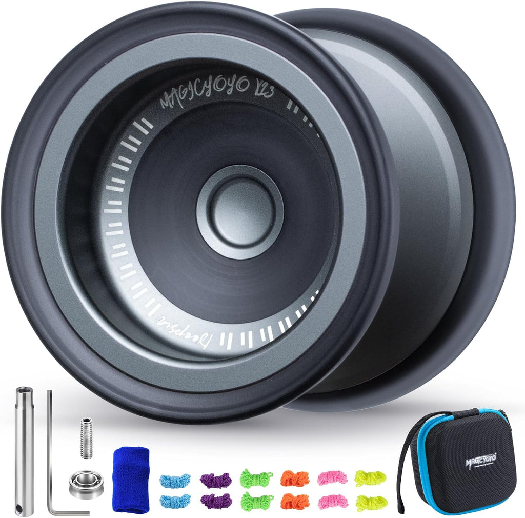 MAGICYOYO Yoyo bi-material V13 para niños, yoyo profesional de doble