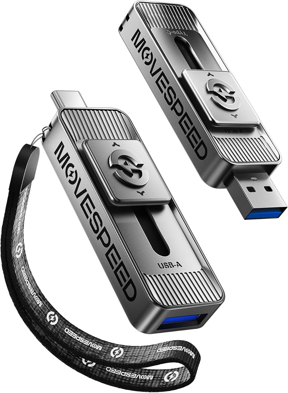 MOVE SPEED Unidades de Estado Sólido de 256GB con Puertos Duales y...