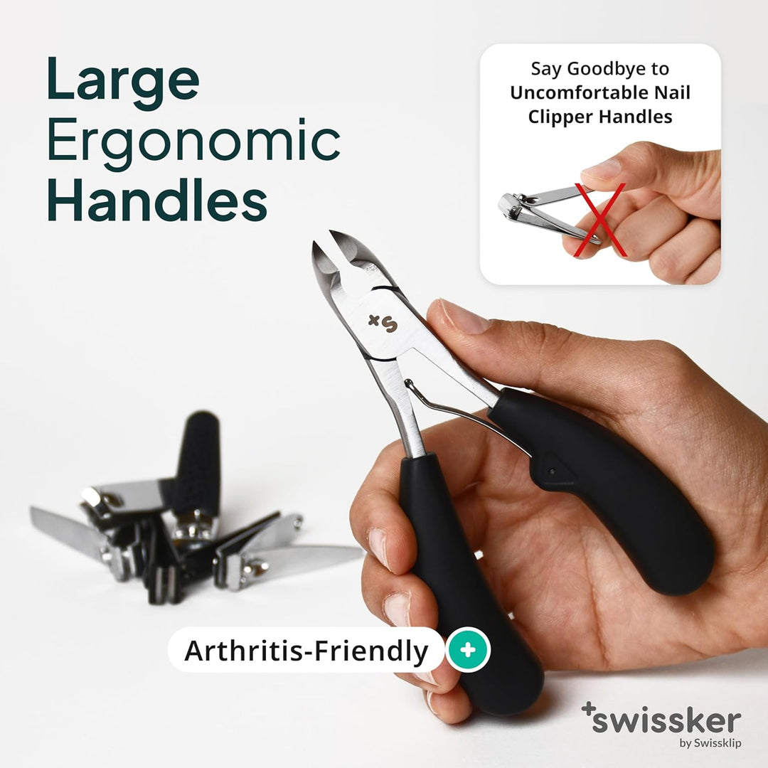Swissker by Swissklip Cortaúñas para Uñas de los Pies I Cortaúñas R...